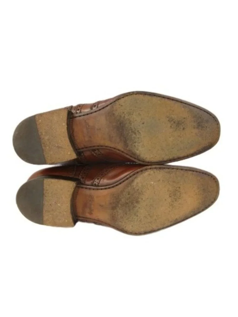 Louis Vuitton Wingtip Dress Shoes Leather Business Brown 7